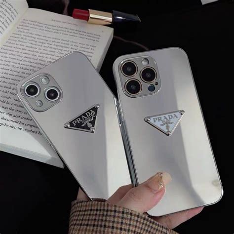 prada mirror phone case|Harrods Prada phone case.